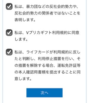 Vプリカギフトカード情報確認チェック